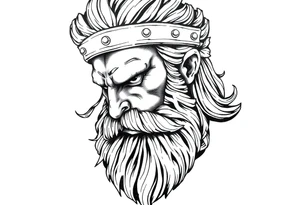 GREEK GOD tattoo idea
