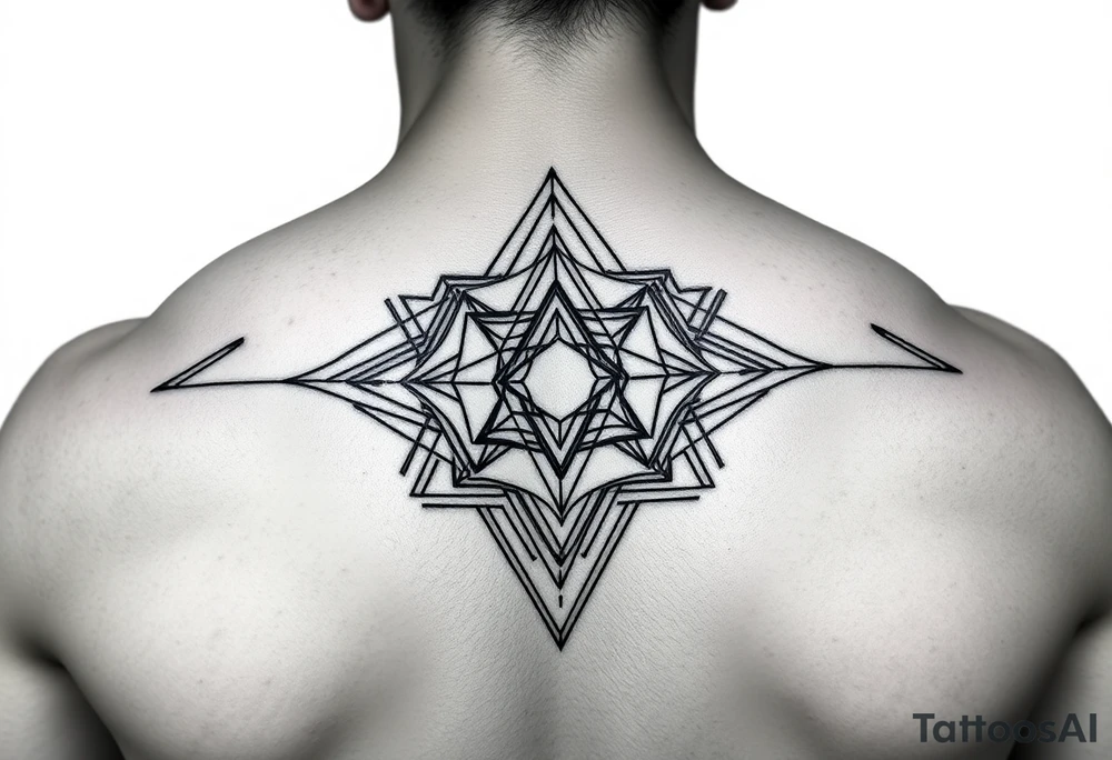 Awesome geometric line tattoos tattoo idea