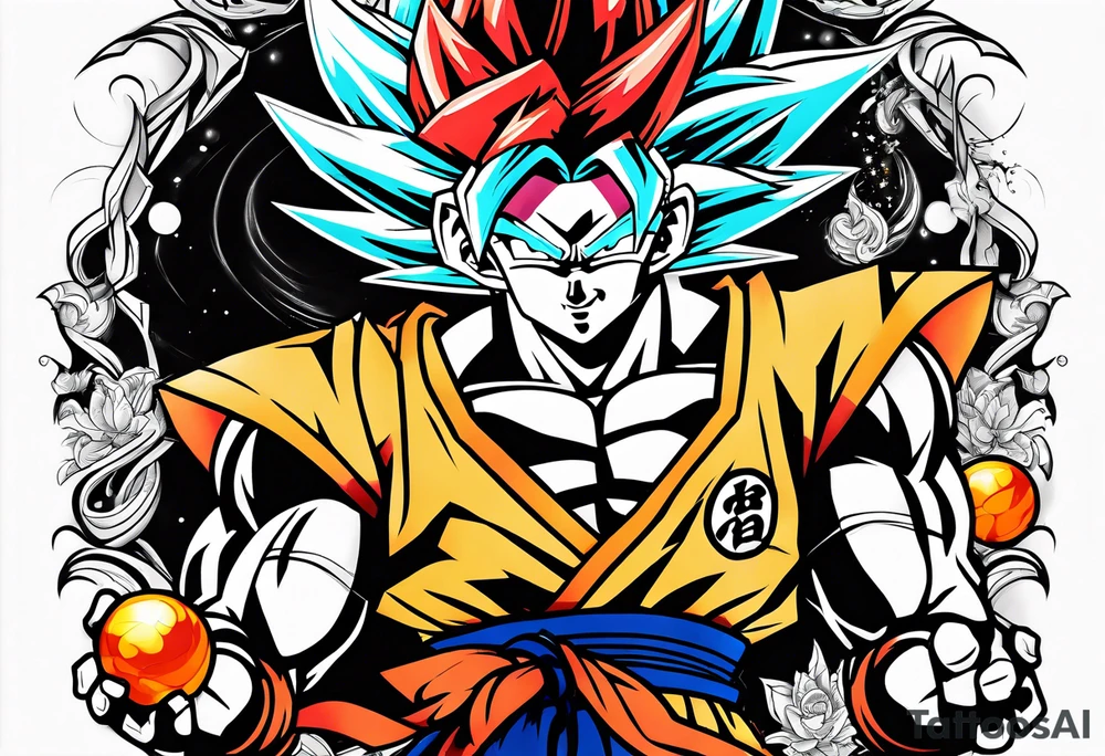 dragonball z tattoo idea