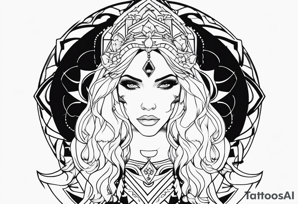 female MC tattoo idea