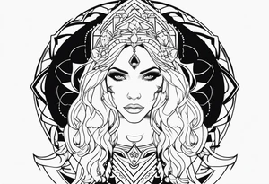 female MC tattoo idea