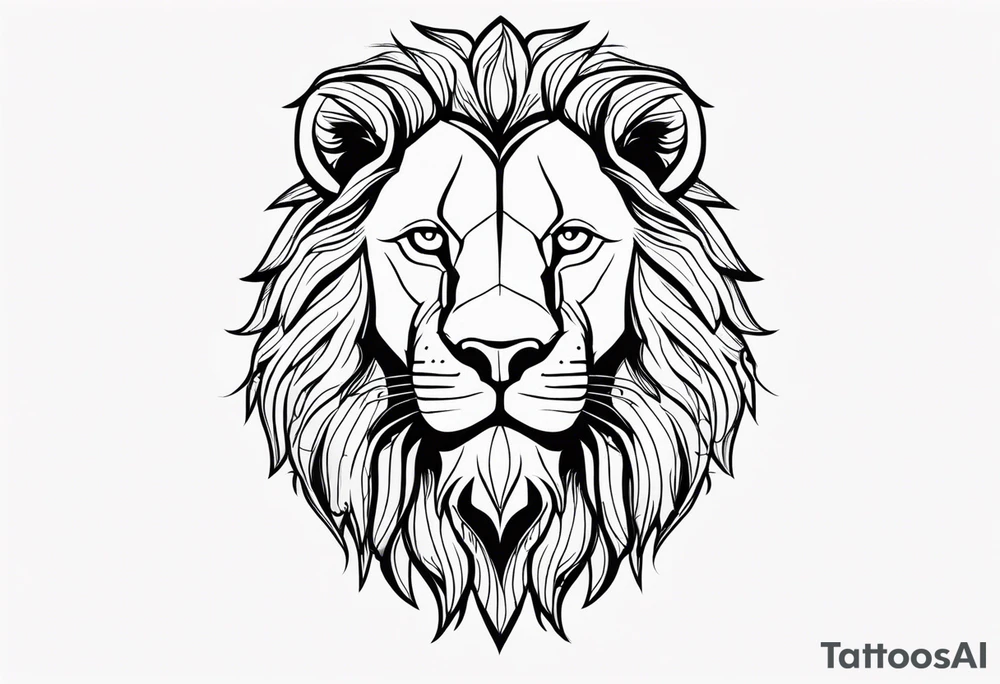 lion, tough, scary, god, tattoo idea