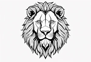 lion, tough, scary, god, tattoo idea