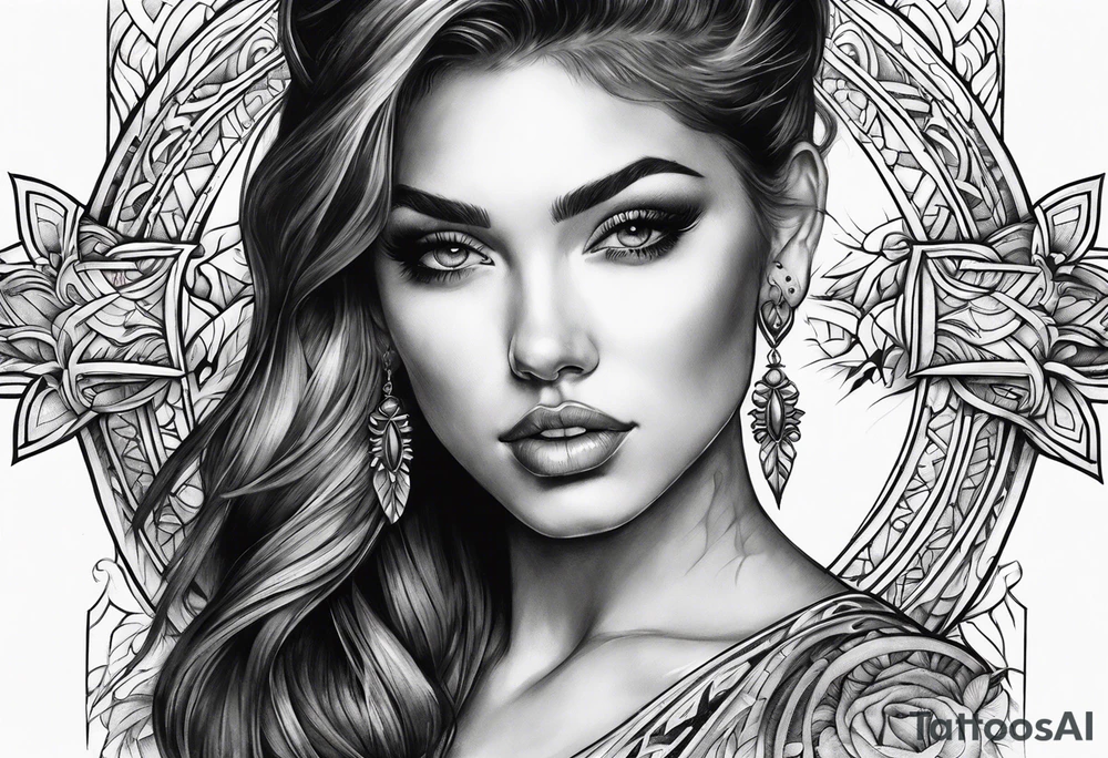 cross tattoo idea