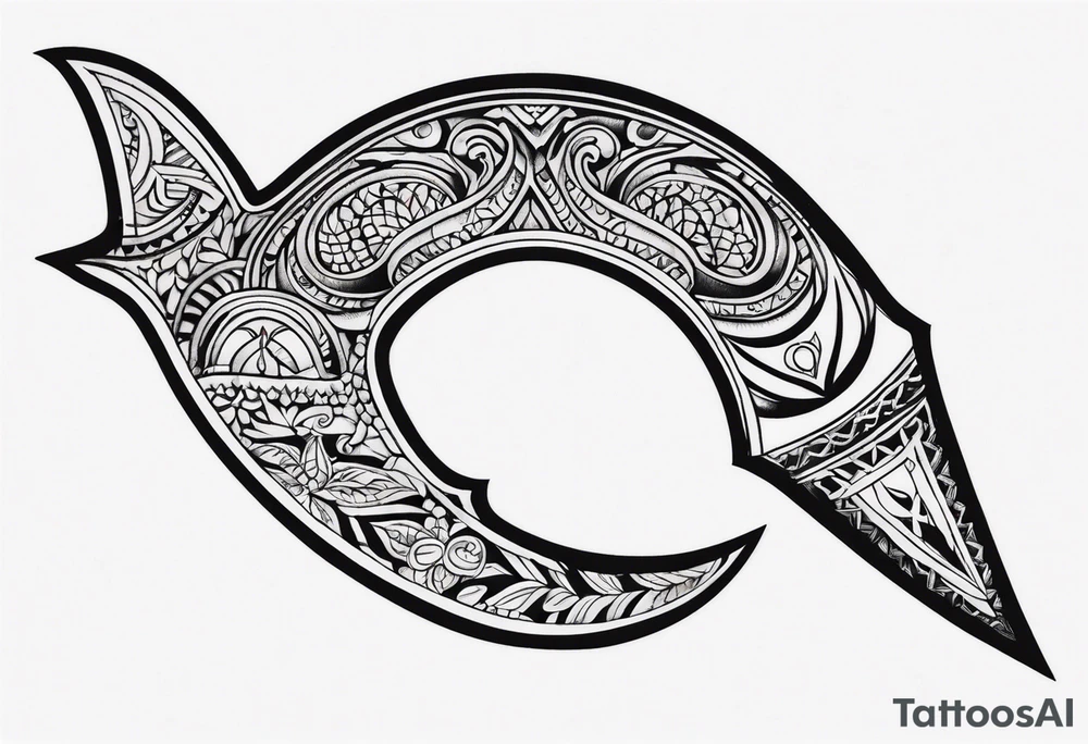 Khukuri tattoo idea