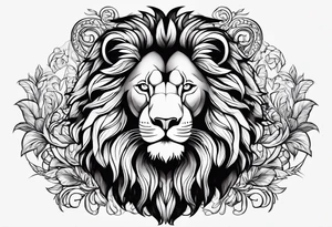 Lion tattoo idea