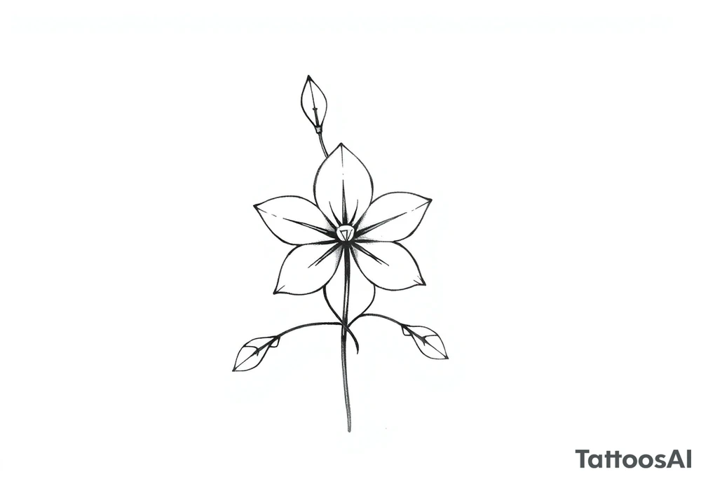 Le Chardon fleur. Nationale Écossaise tattoo idea