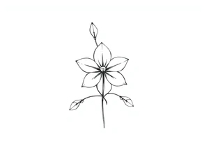 Le Chardon fleur. Nationale Écossaise tattoo idea