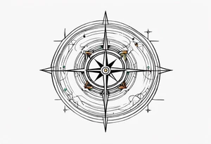 compas tattoo idea