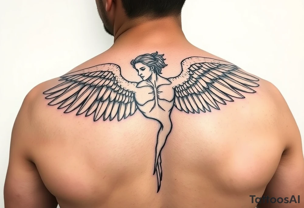 Icarus tattoo idea