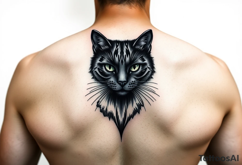 Black Cat tattoo idea