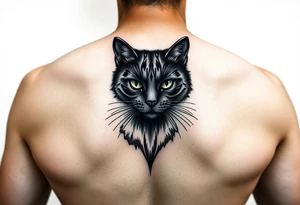 Black Cat tattoo idea