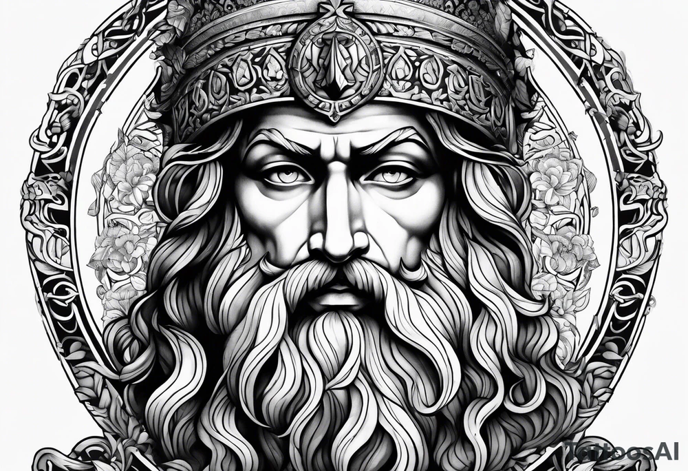 greek god tattoo idea