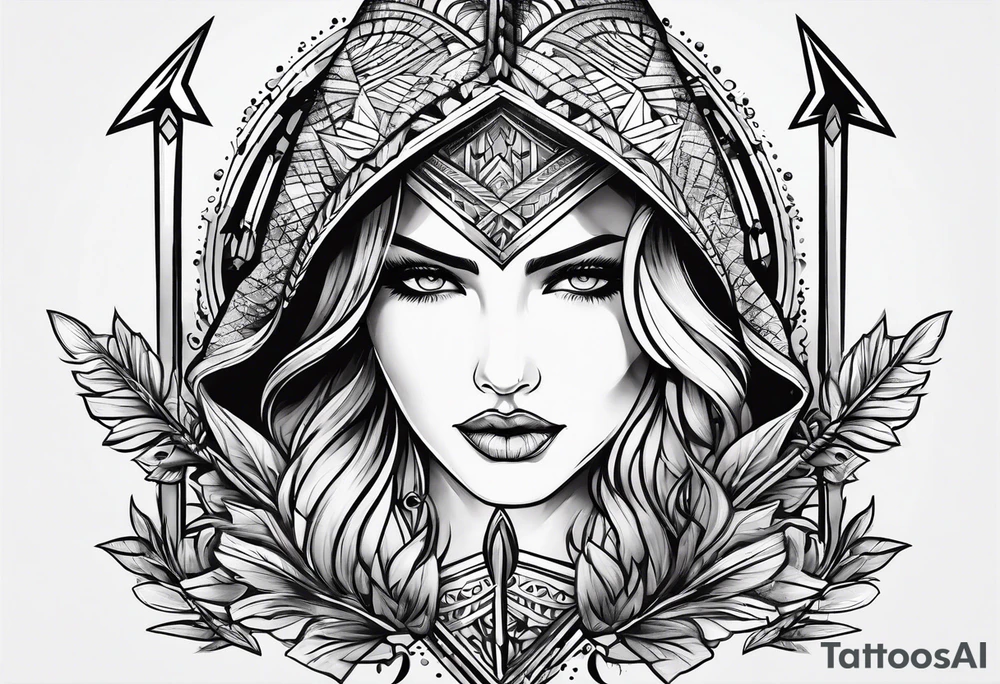 arrow tattoo idea
