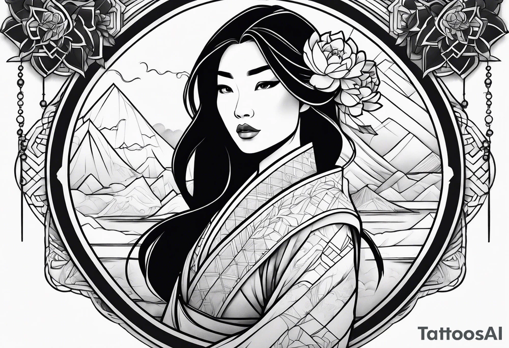 Mulan tattoo idea
