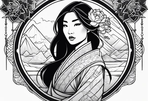 Mulan tattoo idea
