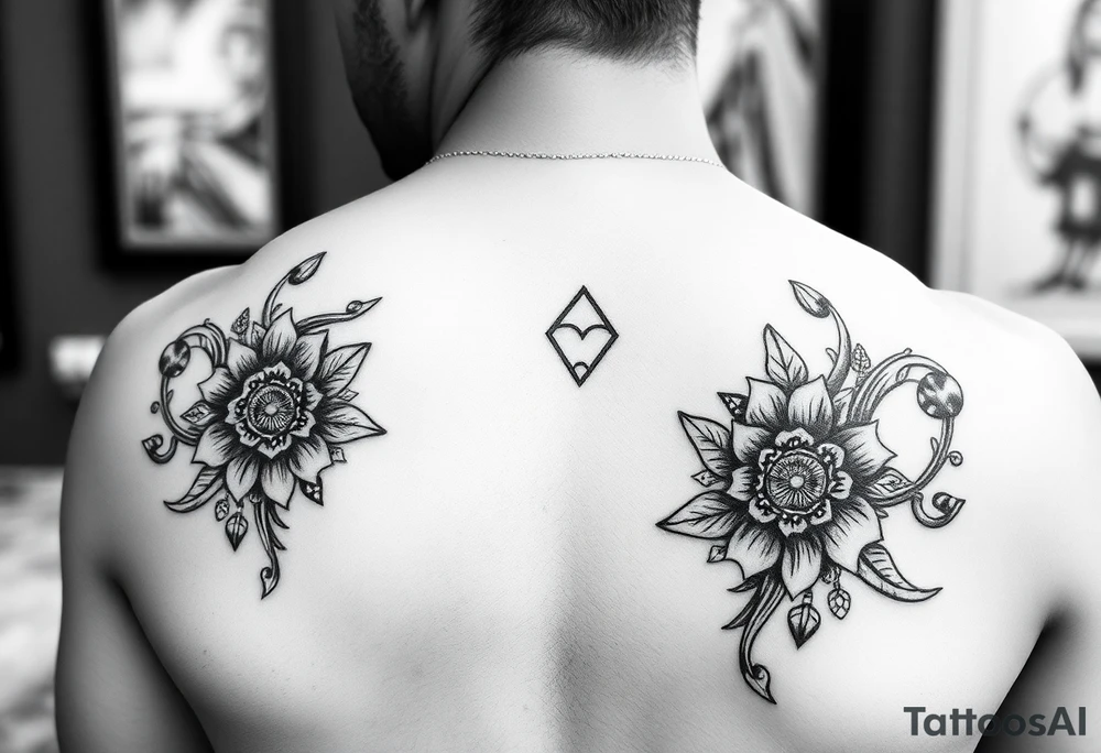 Casino theme tattoo idea