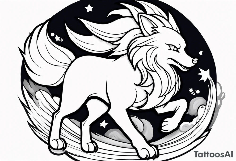 ninetales tattoo idea