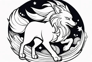 ninetales tattoo idea