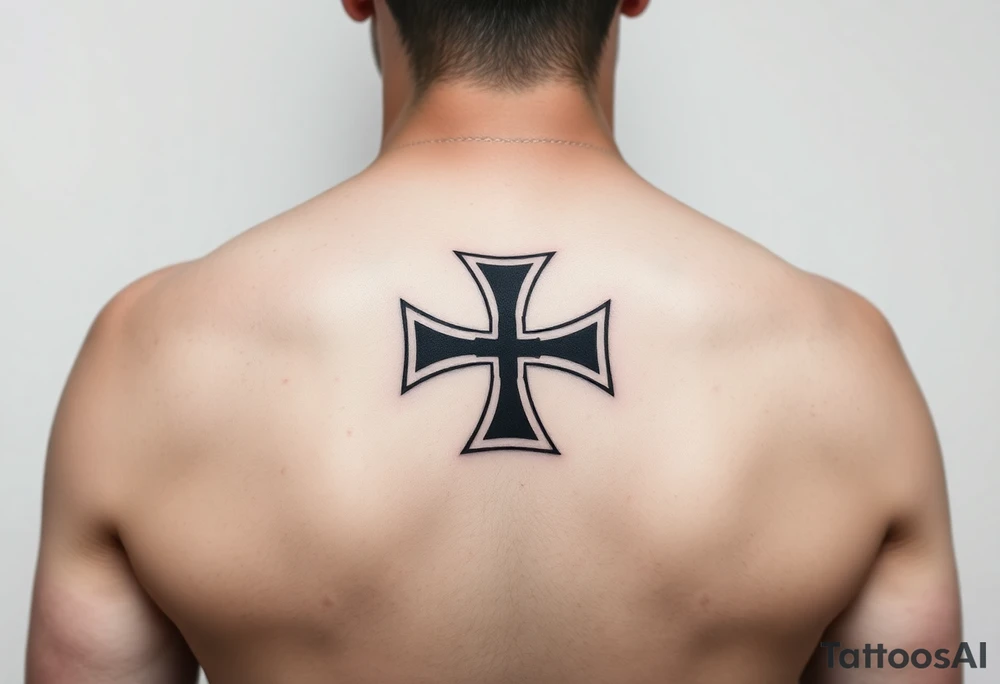 german iron cross tattoo idea