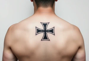german iron cross tattoo idea
