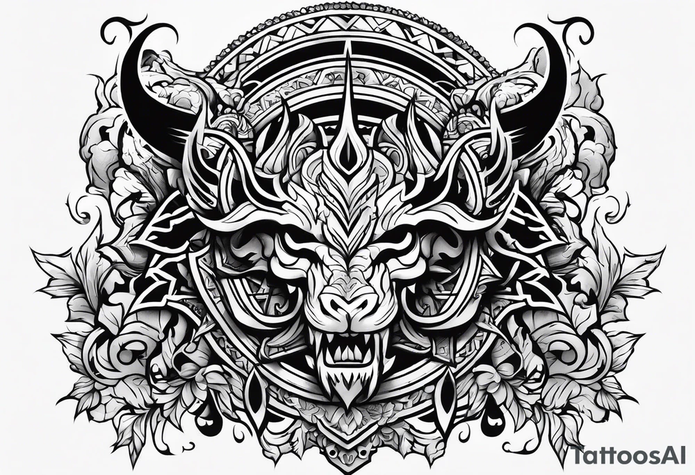 Hellfire brimstone tattoo idea