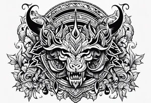 Hellfire brimstone tattoo idea
