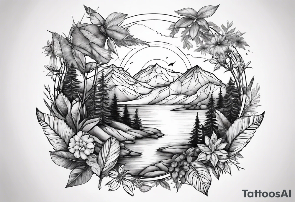 Nature tattoo idea