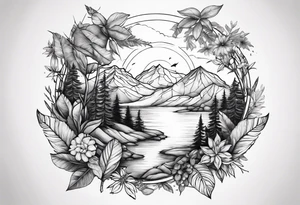 Nature tattoo idea