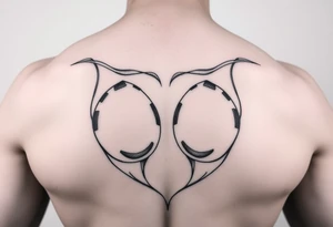 nude girl tattoo, big breasts with nipples tattoo idea