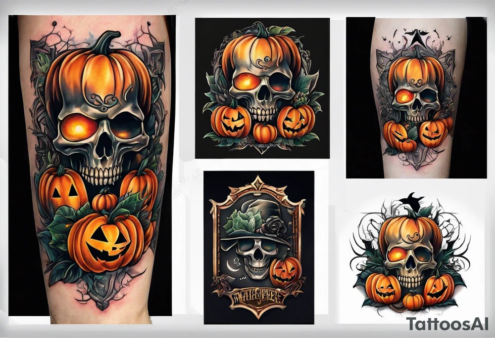 Halloween tattoo tattoo idea