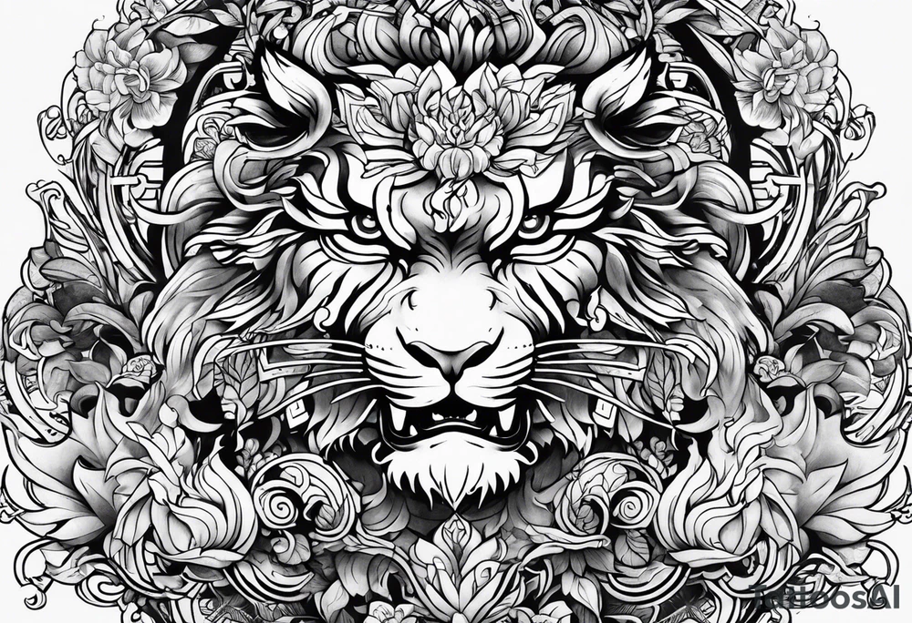 Jing and Jang tattoo idea