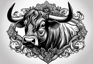 grab the bull by its horns tattoo idea