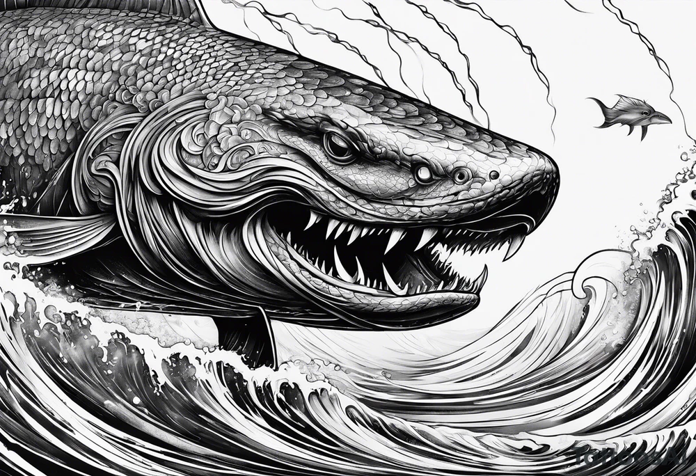 Leviathan tattoo idea