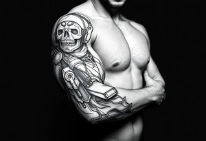call of duty simon ghost riley tattoo idea