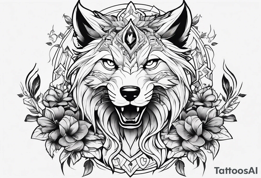 kindred league of legends tattoo idea