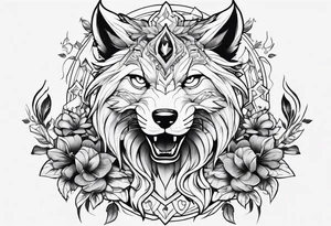 kindred league of legends tattoo idea