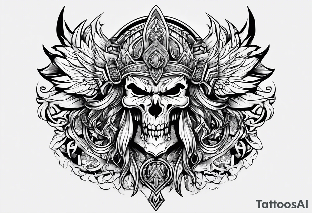Valhalla tattoo idea