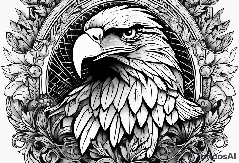 Roman Eagle tattoo idea