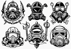 Diver Tattoo Ideas | TattoosAI