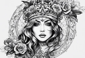 Memento mori sleeve tattoo design tattoo idea