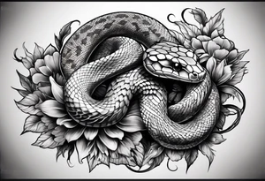 Snake tattoo tattoo idea