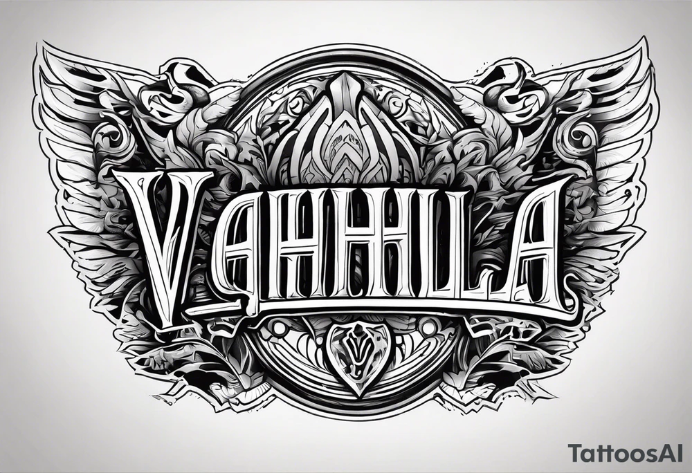 valhalla wounded tattoo idea