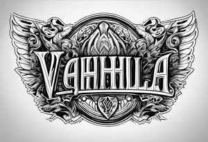 valhalla wounded tattoo idea