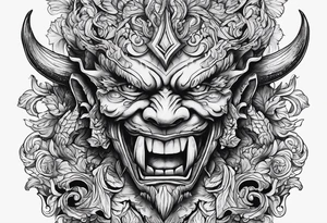 Lettering. End the stigma. Demon tattoo idea