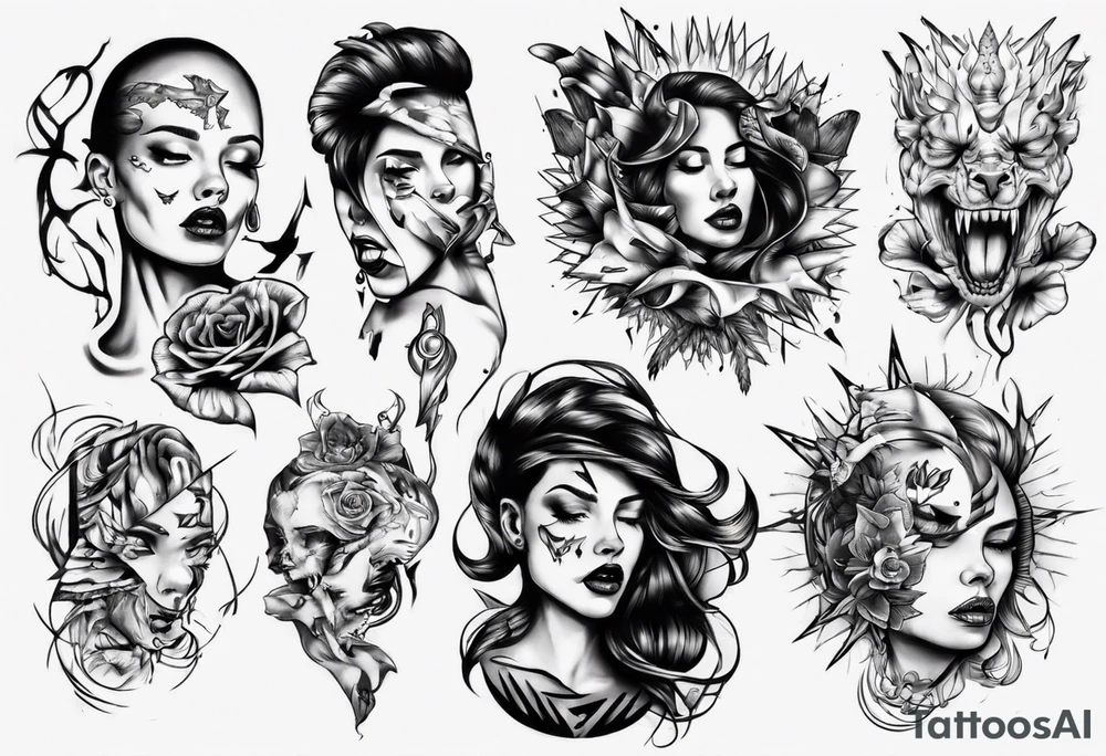 voices in my head tattoo idea