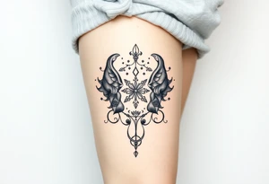 Tarot, the lovers ,witchy, Norse ,runes tattoo idea