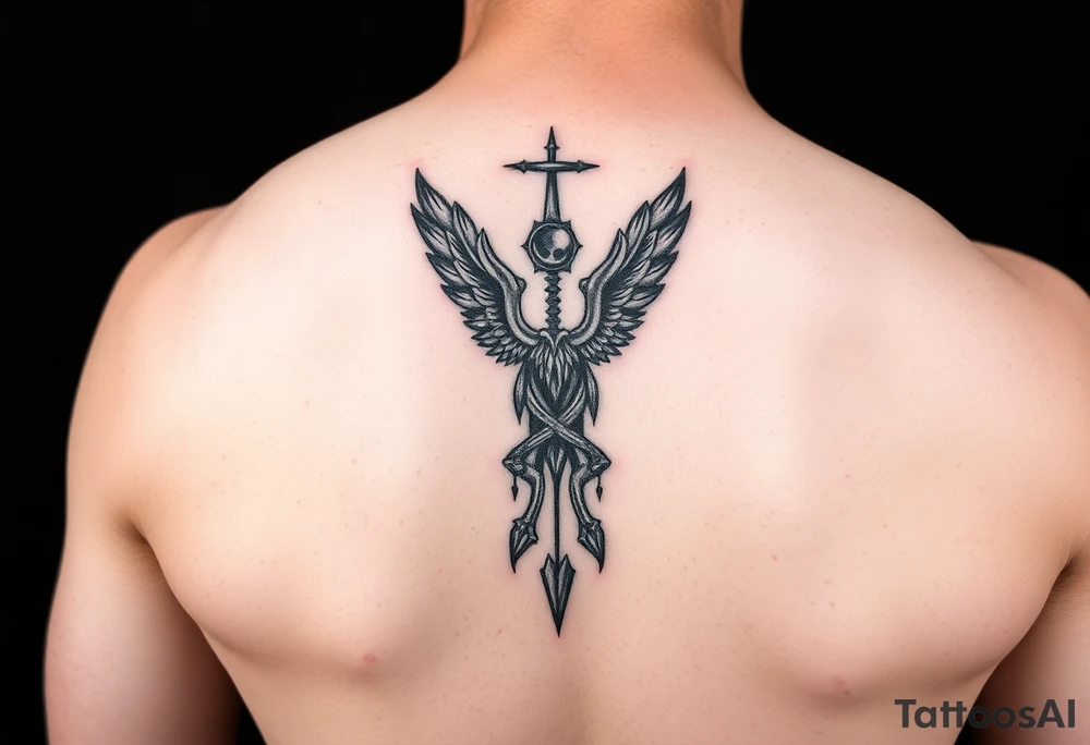 Letting go of the past, overcoming addiction, healing, moving forward tattoo idea