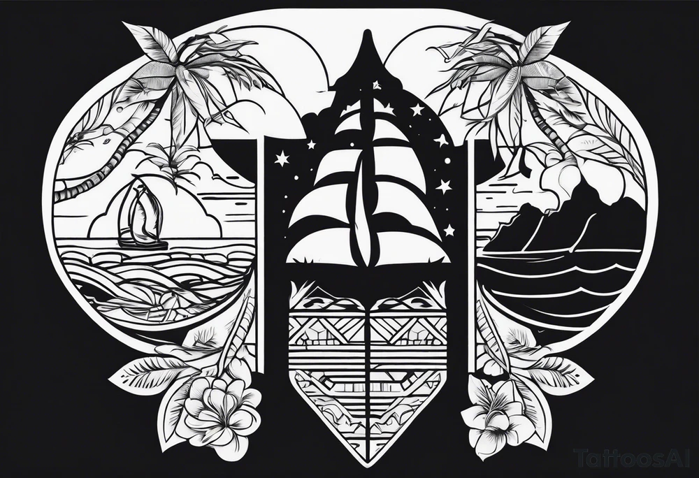 guam theme tattoo idea