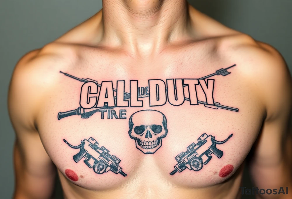 call of duty tattoo idea